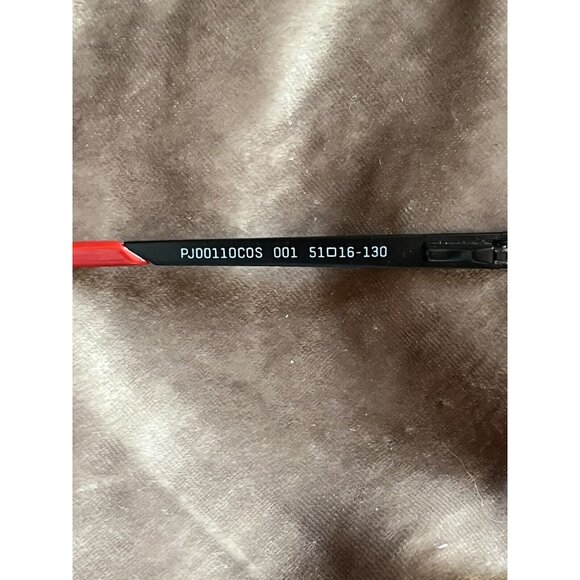 PUMA KIDS Eyeglasses Frame Boys Youth PJ00110C0S 5106-130 Black/Red SEE PHOTOS - Picture 14 of 16